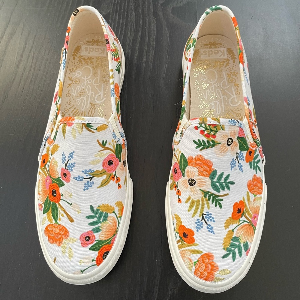 Keds Double Decker RPC LVY White (Size 8)